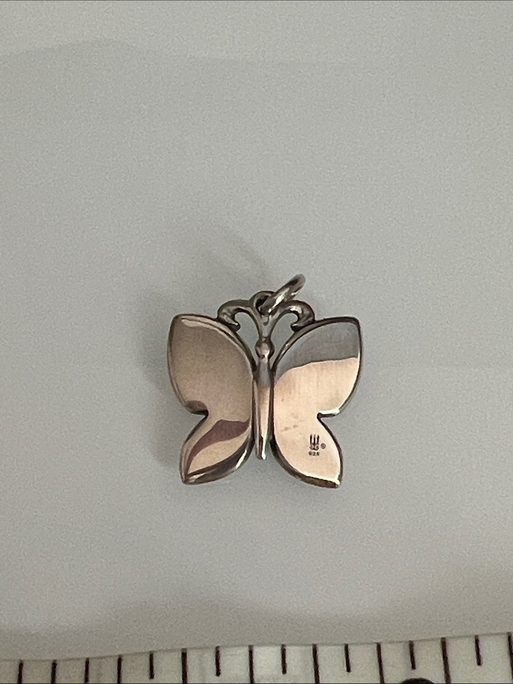 James Avery Purple Butterfly Enamel Pendant Necklace - Women Jewelry - Picture 2 of 4